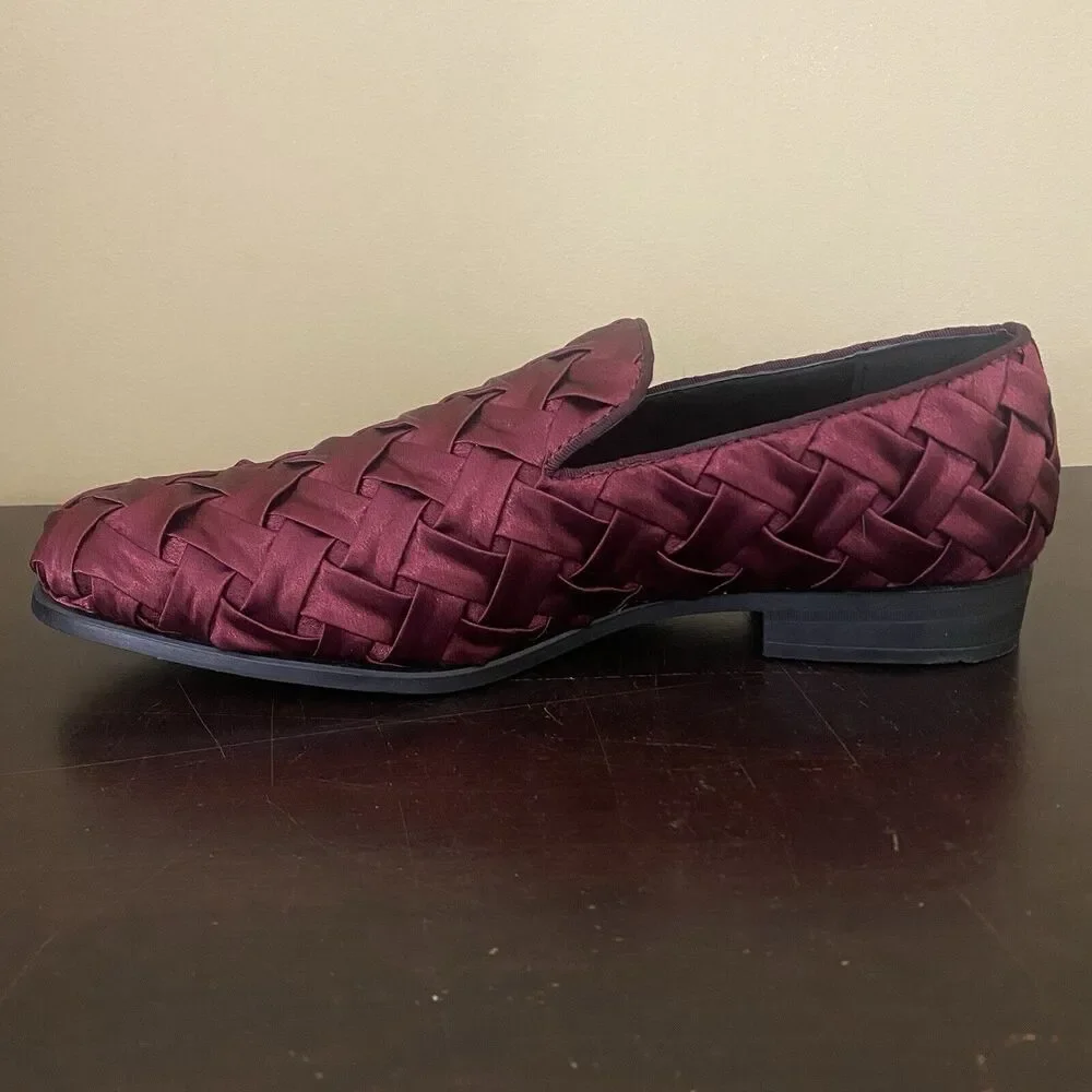 STACY ADAMS Men's Savoir Satin Slip-on Loafer‎